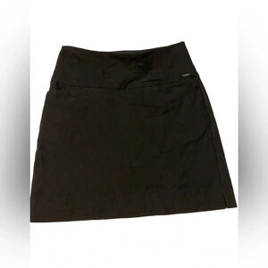 S.C. & Co Black Tummy Control Skort